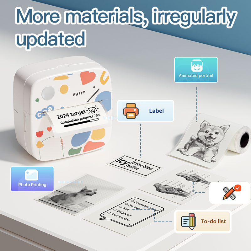 Commercial Photo Printer - Портативный термопринтер DOLEWA D2 Doodle для