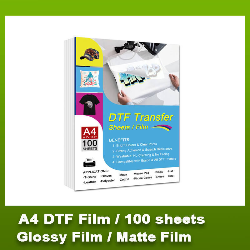 Dtf Hot Peel Film - ПЭТ-пленка A4 DTF Пленка для переноса