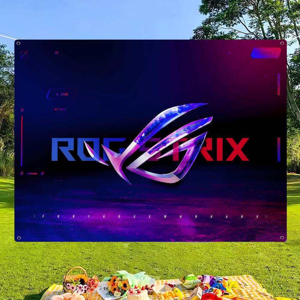 Commercial Printing Companies Usa - A-AsuS-S R-ROG ЛОГОТИП Усовершенствованная печать Коммерческий