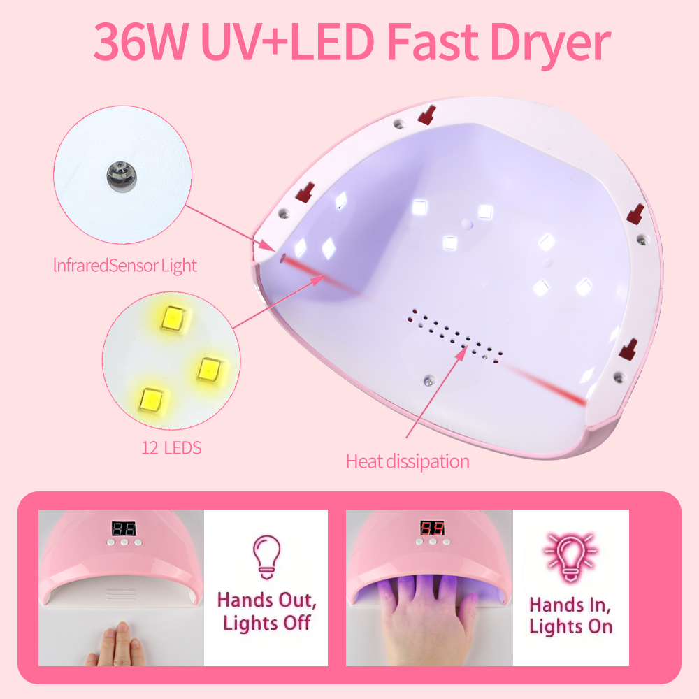 Светодиодная УФ-лампа для ногт – обзор и цена Exposure Unit Uv