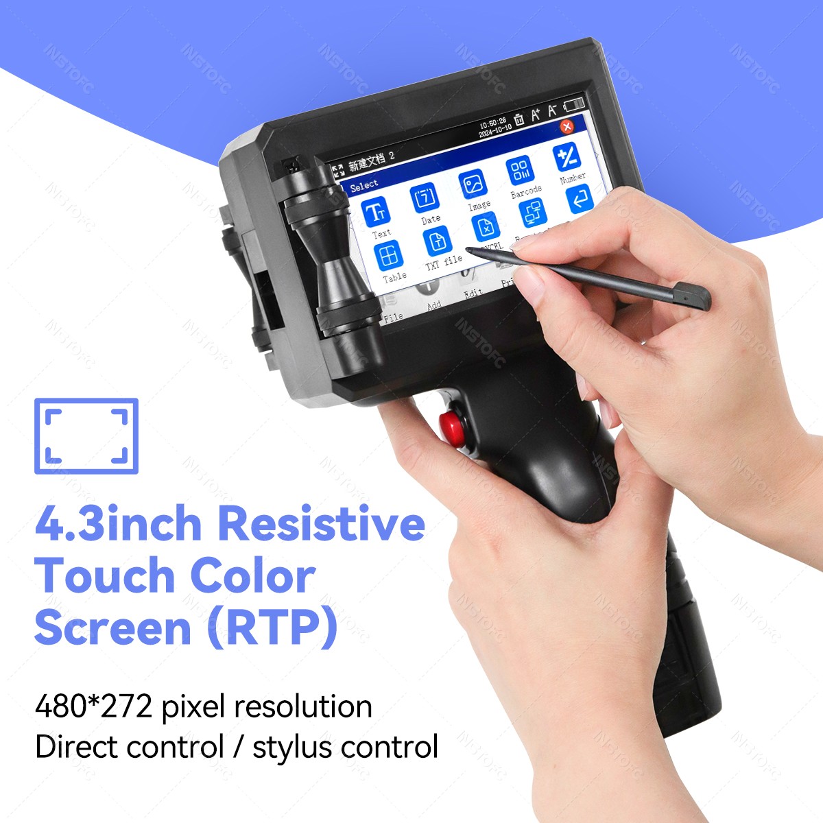 Ручной струйный принтер, порта – обзор и цена Commercial Printing Types