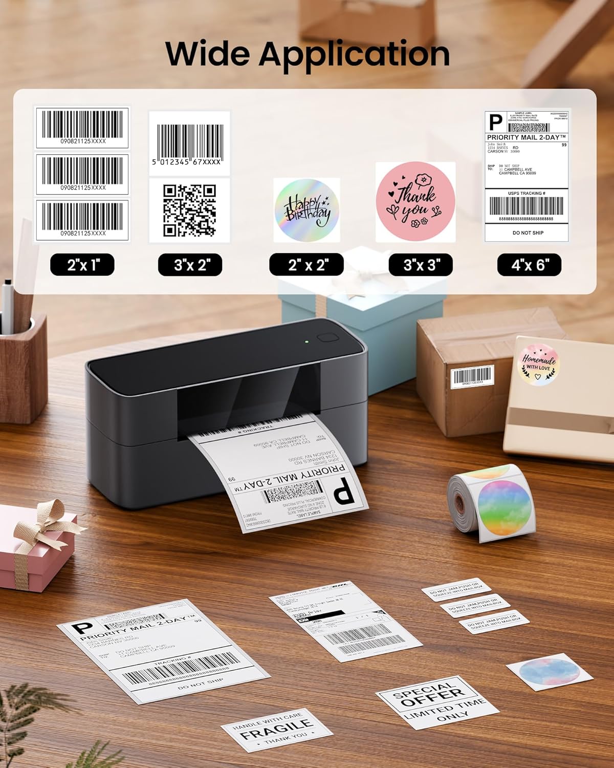 Принтер этикеток Markfield, те – обзор и цена Commercial Printing Types